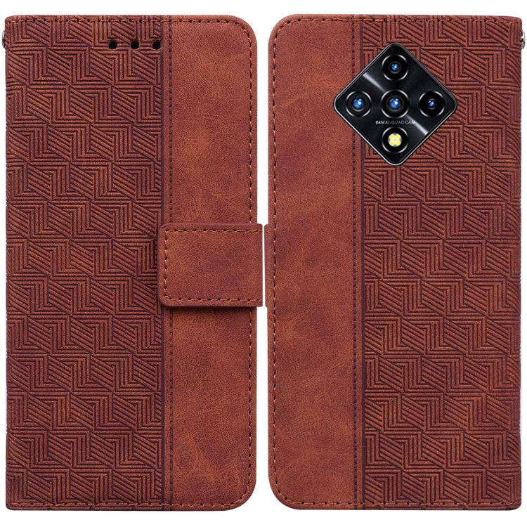 Geometric Embossed Leather Phone Case, For Infinix Hot 8 X650 CC7, For Infinix Hot 9 X655C / Note 7 Lite, For Infinix Hot 10 Play / Smart 5 India, For Infinix Hot 10s / Hot 10T, For Infinix Note 7 X690, For Infinix Smart 5 X657 / Hot 10 Lite           ...