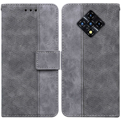 Geometric Embossed Leather Phone Case, For Infinix Hot 8 X650 CC7, For Infinix Hot 9 X655C / Note 7 Lite, For Infinix Hot 10 Play / Smart 5 India, For Infinix Hot 10s / Hot 10T, For Infinix Note 7 X690, For Infinix Smart 5 X657 / Hot 10 Lite           ...