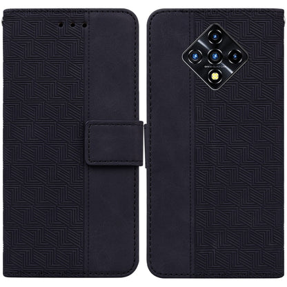 Geometric Embossed Leather Phone Case, For Infinix Hot 8 X650 CC7, For Infinix Hot 9 X655C / Note 7 Lite, For Infinix Hot 10 Play / Smart 5 India, For Infinix Hot 10s / Hot 10T, For Infinix Note 7 X690, For Infinix Smart 5 X657 / Hot 10 Lite           ...