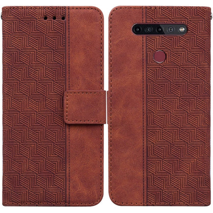 Geometric Embossed Leather Phone Case, For Infinix Hot 8 X650 CC7, For Infinix Hot 9 X655C / Note 7 Lite, For Infinix Hot 10 Play / Smart 5 India, For Infinix Hot 10s / Hot 10T, For Infinix Note 7 X690, For Infinix Smart 5 X657 / Hot 10 Lite           ...