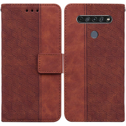 Geometric Embossed Leather Phone Case, For Infinix Hot 8 X650 CC7, For Infinix Hot 9 X655C / Note 7 Lite, For Infinix Hot 10 Play / Smart 5 India, For Infinix Hot 10s / Hot 10T, For Infinix Note 7 X690, For Infinix Smart 5 X657 / Hot 10 Lite           ...