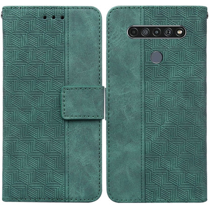 Geometric Embossed Leather Phone Case, For Infinix Hot 8 X650 CC7, For Infinix Hot 9 X655C / Note 7 Lite, For Infinix Hot 10 Play / Smart 5 India, For Infinix Hot 10s / Hot 10T, For Infinix Note 7 X690, For Infinix Smart 5 X657 / Hot 10 Lite           ...