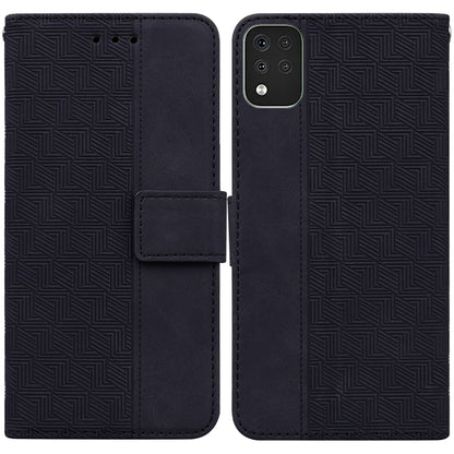 Geometric Embossed Leather Phone Case, For Infinix Hot 8 X650 CC7, For Infinix Hot 9 X655C / Note 7 Lite, For Infinix Hot 10 Play / Smart 5 India, For Infinix Hot 10s / Hot 10T, For Infinix Note 7 X690, For Infinix Smart 5 X657 / Hot 10 Lite           ...