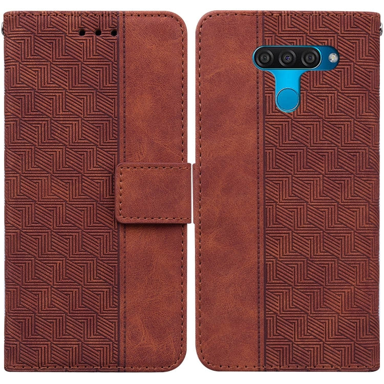 Geometric Embossed Leather Phone Case, For Infinix Hot 8 X650 CC7, For Infinix Hot 9 X655C / Note 7 Lite, For Infinix Hot 10 Play / Smart 5 India, For Infinix Hot 10s / Hot 10T, For Infinix Note 7 X690, For Infinix Smart 5 X657 / Hot 10 Lite           ...