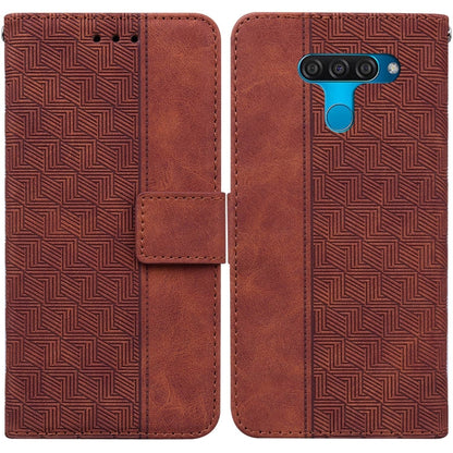 Geometric Embossed Leather Phone Case, For Infinix Hot 8 X650 CC7, For Infinix Hot 9 X655C / Note 7 Lite, For Infinix Hot 10 Play / Smart 5 India, For Infinix Hot 10s / Hot 10T, For Infinix Note 7 X690, For Infinix Smart 5 X657 / Hot 10 Lite           ...
