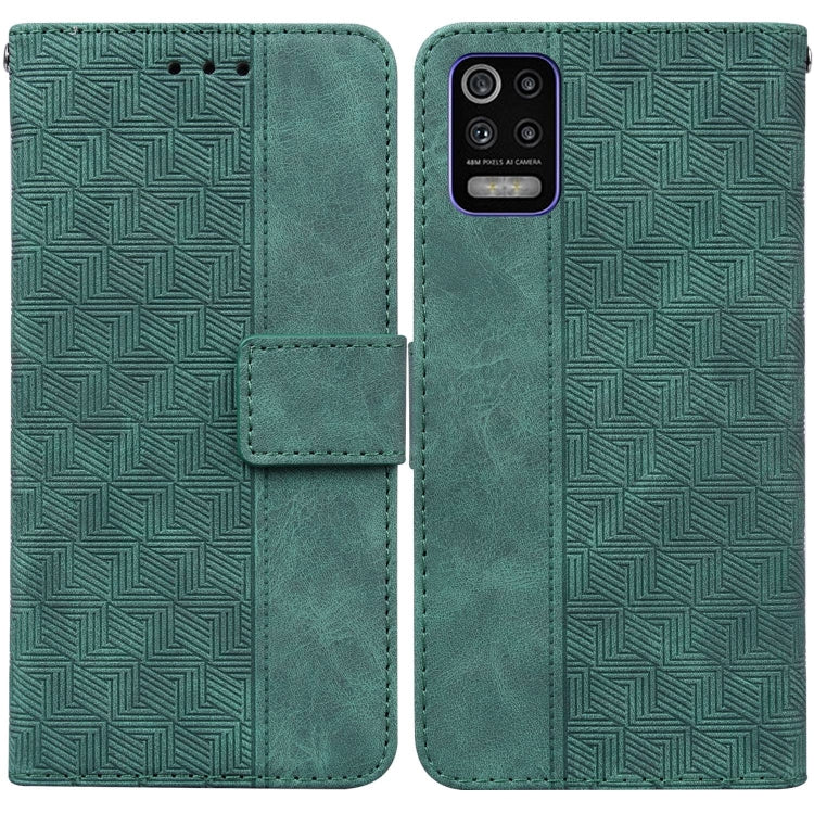Geometric Embossed Leather Phone Case, For Infinix Hot 8 X650 CC7, For Infinix Hot 9 X655C / Note 7 Lite, For Infinix Hot 10 Play / Smart 5 India, For Infinix Hot 10s / Hot 10T, For Infinix Note 7 X690, For Infinix Smart 5 X657 / Hot 10 Lite           ...