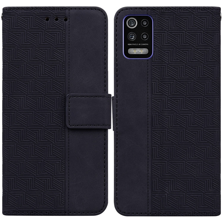 Geometric Embossed Leather Phone Case, For Infinix Hot 8 X650 CC7, For Infinix Hot 9 X655C / Note 7 Lite, For Infinix Hot 10 Play / Smart 5 India, For Infinix Hot 10s / Hot 10T, For Infinix Note 7 X690, For Infinix Smart 5 X657 / Hot 10 Lite           ...