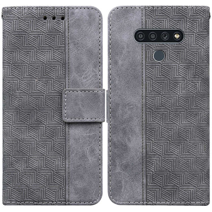 Geometric Embossed Leather Phone Case, For Infinix Hot 8 X650 CC7, For Infinix Hot 9 X655C / Note 7 Lite, For Infinix Hot 10 Play / Smart 5 India, For Infinix Hot 10s / Hot 10T, For Infinix Note 7 X690, For Infinix Smart 5 X657 / Hot 10 Lite           ...
