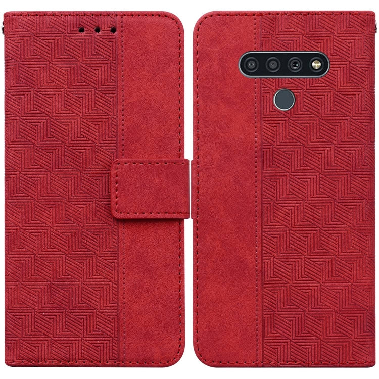 Geometric Embossed Leather Phone Case, For Infinix Hot 8 X650 CC7, For Infinix Hot 9 X655C / Note 7 Lite, For Infinix Hot 10 Play / Smart 5 India, For Infinix Hot 10s / Hot 10T, For Infinix Note 7 X690, For Infinix Smart 5 X657 / Hot 10 Lite           ...