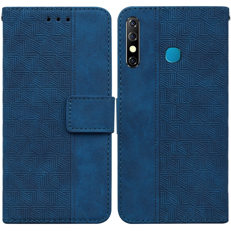 Geometric Embossed Leather Phone Case, For Infinix Hot 8 X650 CC7, For Infinix Hot 9 X655C / Note 7 Lite, For Infinix Hot 10 Play / Smart 5 India, For Infinix Hot 10s / Hot 10T, For Infinix Note 7 X690, For Infinix Smart 5 X657 / Hot 10 Lite           ...