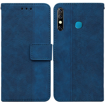 Geometric Embossed Leather Phone Case, For Infinix Hot 8 X650 CC7, For Infinix Hot 9 X655C / Note 7 Lite, For Infinix Hot 10 Play / Smart 5 India, For Infinix Hot 10s / Hot 10T, For Infinix Note 7 X690, For Infinix Smart 5 X657 / Hot 10 Lite           ...