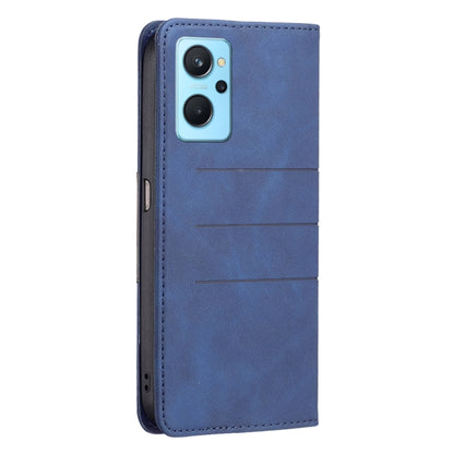 Magnetic Splicing Leather Phone Case, For OPPO Realme 9i / A36, For OPPO Realme 9 Pro, For OPPO Realme 9 Pro+