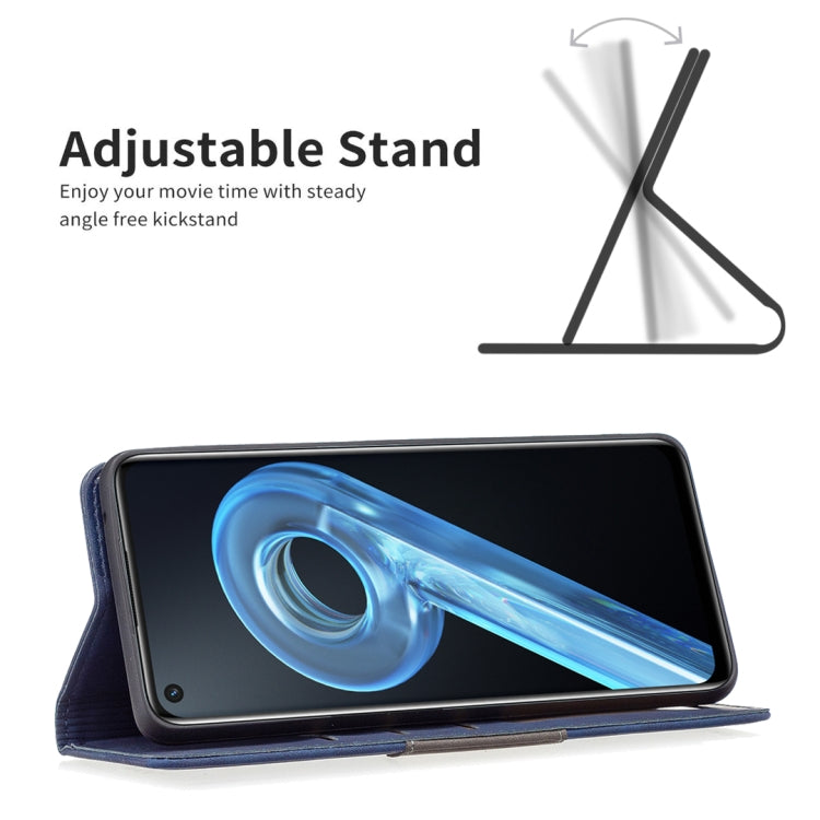 Magnetic Splicing Leather Phone Case, For OPPO Realme 9i / A36, For OPPO Realme 9 Pro, For OPPO Realme 9 Pro+