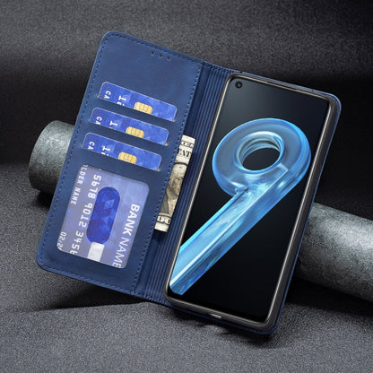 Magnetic Splicing Leather Phone Case, For OPPO Realme 9i / A36, For OPPO Realme 9 Pro, For OPPO Realme 9 Pro+