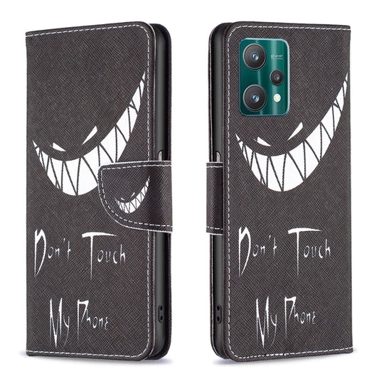 Colored Drawing Pattern Horizontal Flip Leather Case with Holder & Card Slots & Wallet, For OPPO Realme 9 Pro