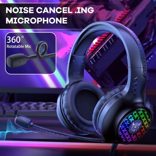 ONIKUMA X7 Pro USB + 3.5mm RGB Lighting Gaming Wired Headset