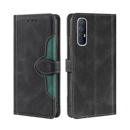 Skin Feel Straw Hat Magnetic Buckle Leather Phone Case, For OPPO Reno3 5G JP Version, For OPPO A16, For OPPO A53 / A32 / A33 / A53s 2020, For OPPO A55 5G, For OPPO A55s 5G, For OPPO A94 5G / F19 Pro+ / Reno 5Z, For OPPO F19 Pro / A94 4G / Reno5 F      ...