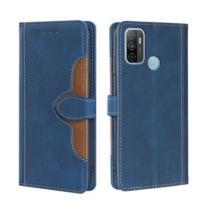 Skin Feel Straw Hat Magnetic Buckle Leather Phone Case, For OPPO Reno3 5G JP Version, For OPPO A16, For OPPO A53 / A32 / A33 / A53s 2020, For OPPO A55 5G, For OPPO A55s 5G, For OPPO A94 5G / F19 Pro+ / Reno 5Z, For OPPO F19 Pro / A94 4G / Reno5 F      ...
