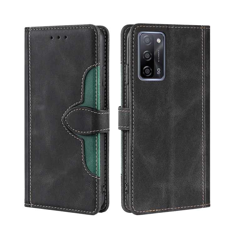 Skin Feel Straw Hat Magnetic Buckle Leather Phone Case, For OPPO Reno3 5G JP Version, For OPPO A16, For OPPO A53 / A32 / A33 / A53s 2020, For OPPO A55 5G, For OPPO A55s 5G, For OPPO A94 5G / F19 Pro+ / Reno 5Z, For OPPO F19 Pro / A94 4G / Reno5 F      ...