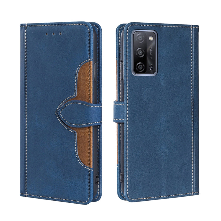 Skin Feel Straw Hat Magnetic Buckle Leather Phone Case, For OPPO Reno3 5G JP Version, For OPPO A16, For OPPO A53 / A32 / A33 / A53s 2020, For OPPO A55 5G, For OPPO A55s 5G, For OPPO A94 5G / F19 Pro+ / Reno 5Z, For OPPO F19 Pro / A94 4G / Reno5 F      ...