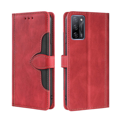Skin Feel Straw Hat Magnetic Buckle Leather Phone Case, For OPPO Reno3 5G JP Version, For OPPO A16, For OPPO A53 / A32 / A33 / A53s 2020, For OPPO A55 5G, For OPPO A55s 5G, For OPPO A94 5G / F19 Pro+ / Reno 5Z, For OPPO F19 Pro / A94 4G / Reno5 F      ...
