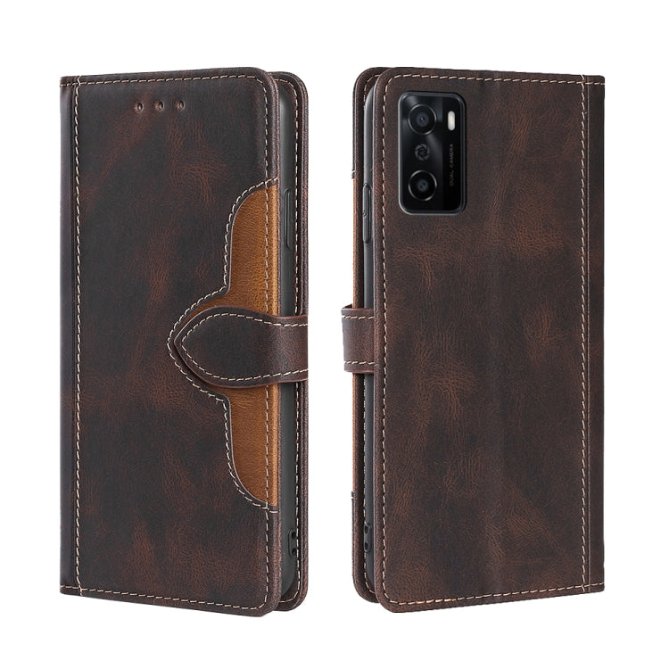 Skin Feel Straw Hat Magnetic Buckle Leather Phone Case, For OPPO Reno3 5G JP Version, For OPPO A16, For OPPO A53 / A32 / A33 / A53s 2020, For OPPO A55 5G, For OPPO A55s 5G, For OPPO A94 5G / F19 Pro+ / Reno 5Z, For OPPO F19 Pro / A94 4G / Reno5 F      ...