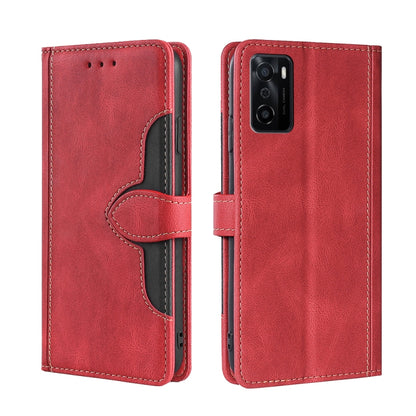 Skin Feel Straw Hat Magnetic Buckle Leather Phone Case, For OPPO Reno3 5G JP Version, For OPPO A16, For OPPO A53 / A32 / A33 / A53s 2020, For OPPO A55 5G, For OPPO A55s 5G, For OPPO A94 5G / F19 Pro+ / Reno 5Z, For OPPO F19 Pro / A94 4G / Reno5 F      ...