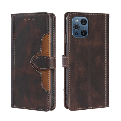 Skin Feel Straw Hat Magnetic Buckle Leather Phone Case, For OPPO Reno3 5G JP Version, For OPPO A16, For OPPO A53 / A32 / A33 / A53s 2020, For OPPO A55 5G, For OPPO A55s 5G, For OPPO A94 5G / F19 Pro+ / Reno 5Z, For OPPO F19 Pro / A94 4G / Reno5 F      ...