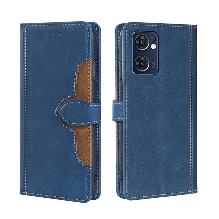 Skin Feel Straw Hat Magnetic Buckle Leather Phone Case, For OPPO Reno3 5G JP Version, For OPPO A16, For OPPO A53 / A32 / A33 / A53s 2020, For OPPO A55 5G, For OPPO A55s 5G, For OPPO A94 5G / F19 Pro+ / Reno 5Z, For OPPO F19 Pro / A94 4G / Reno5 F      ...