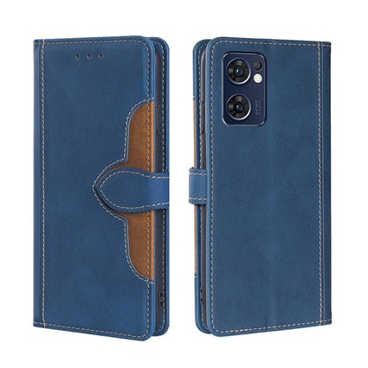 Skin Feel Straw Hat Magnetic Buckle Leather Phone Case, For OPPO Reno3 5G JP Version, For OPPO A16, For OPPO A53 / A32 / A33 / A53s 2020, For OPPO A55 5G, For OPPO A55s 5G, For OPPO A94 5G / F19 Pro+ / Reno 5Z, For OPPO F19 Pro / A94 4G / Reno5 F      ...