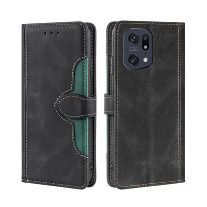 Skin Feel Straw Hat Magnetic Buckle Leather Phone Case, For OPPO Reno3 5G JP Version, For OPPO A16, For OPPO A53 / A32 / A33 / A53s 2020, For OPPO A55 5G, For OPPO A55s 5G, For OPPO A94 5G / F19 Pro+ / Reno 5Z, For OPPO F19 Pro / A94 4G / Reno5 F      ...