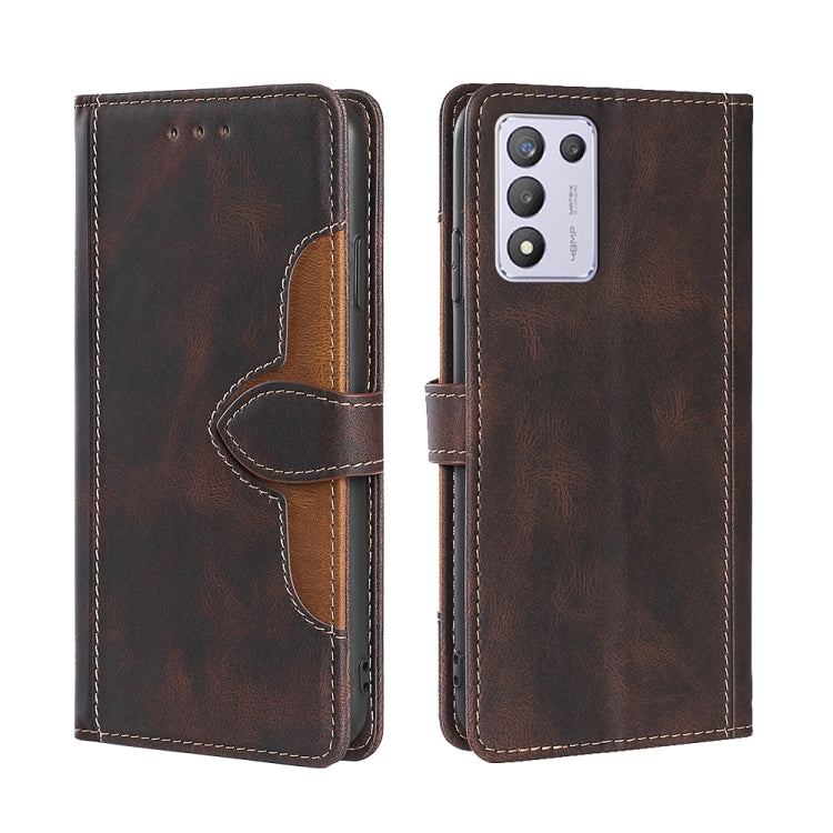 Skin Feel Straw Hat Magnetic Buckle Leather Phone Case, For OPPO Reno3 5G JP Version, For OPPO A16, For OPPO A53 / A32 / A33 / A53s 2020, For OPPO A55 5G, For OPPO A55s 5G, For OPPO A94 5G / F19 Pro+ / Reno 5Z, For OPPO F19 Pro / A94 4G / Reno5 F      ...