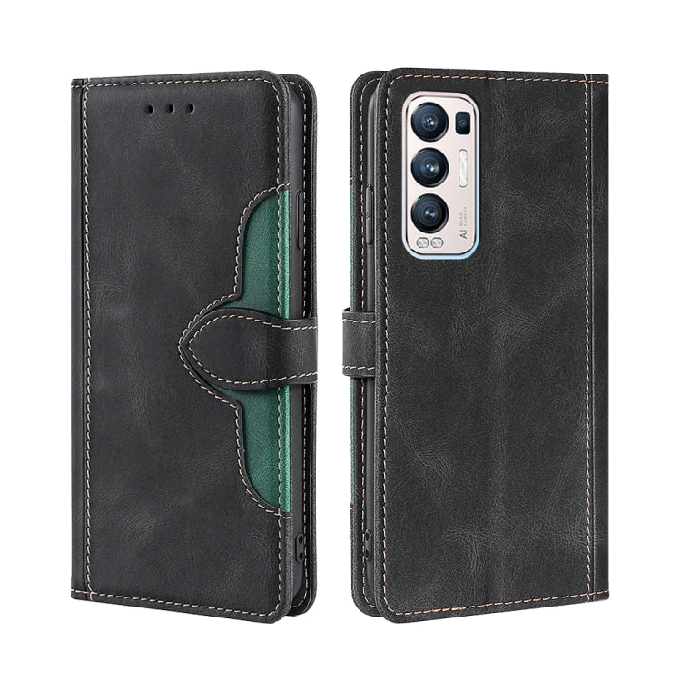 Skin Feel Straw Hat Magnetic Buckle Leather Phone Case, For OPPO Reno3 5G JP Version, For OPPO A16, For OPPO A53 / A32 / A33 / A53s 2020, For OPPO A55 5G, For OPPO A55s 5G, For OPPO A94 5G / F19 Pro+ / Reno 5Z, For OPPO F19 Pro / A94 4G / Reno5 F      ...