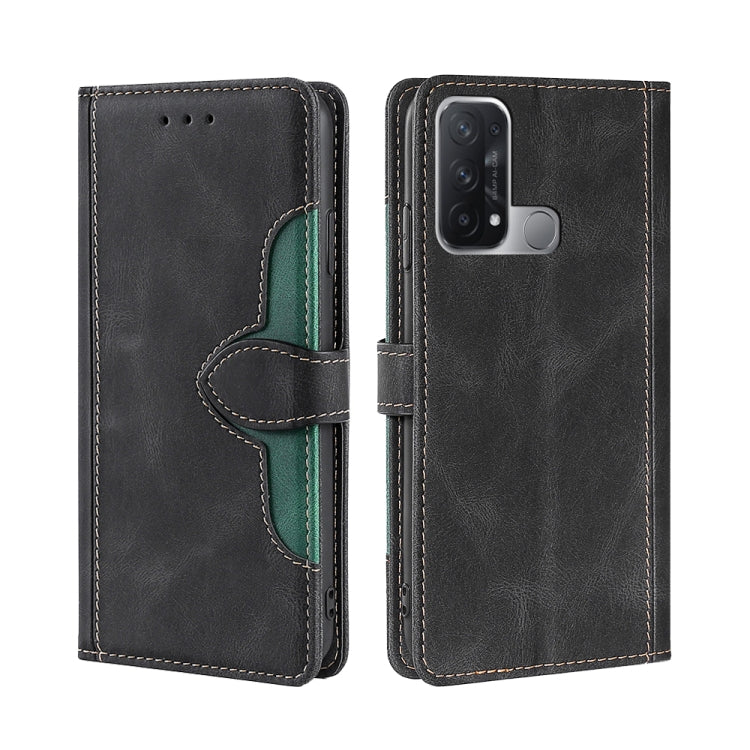 Skin Feel Straw Hat Magnetic Buckle Leather Phone Case, For OPPO Reno3 5G JP Version, For OPPO A16, For OPPO A53 / A32 / A33 / A53s 2020, For OPPO A55 5G, For OPPO A55s 5G, For OPPO A94 5G / F19 Pro+ / Reno 5Z, For OPPO F19 Pro / A94 4G / Reno5 F      ...