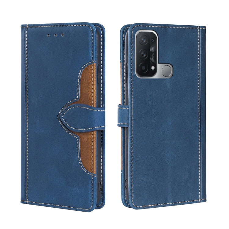 Skin Feel Straw Hat Magnetic Buckle Leather Phone Case, For OPPO Reno3 5G JP Version, For OPPO A16, For OPPO A53 / A32 / A33 / A53s 2020, For OPPO A55 5G, For OPPO A55s 5G, For OPPO A94 5G / F19 Pro+ / Reno 5Z, For OPPO F19 Pro / A94 4G / Reno5 F      ...