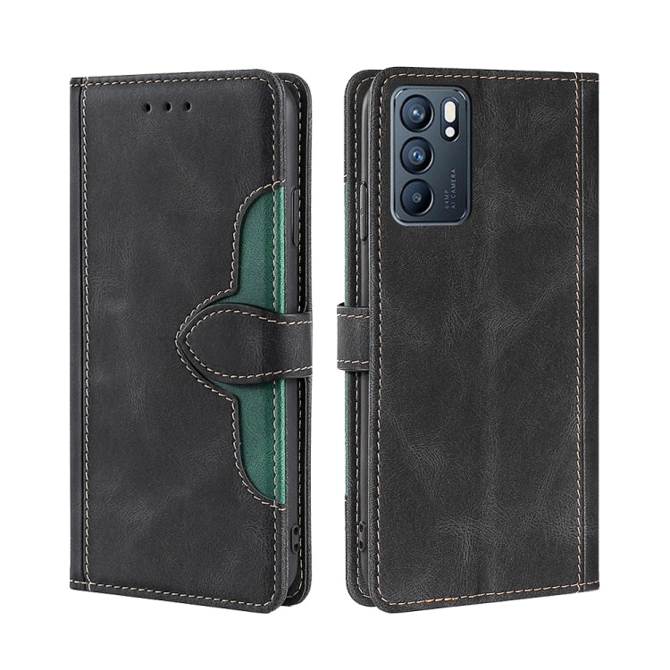 Skin Feel Straw Hat Magnetic Buckle Leather Phone Case, For OPPO Reno3 5G JP Version, For OPPO A16, For OPPO A53 / A32 / A33 / A53s 2020, For OPPO A55 5G, For OPPO A55s 5G, For OPPO A94 5G / F19 Pro+ / Reno 5Z, For OPPO F19 Pro / A94 4G / Reno5 F      ...