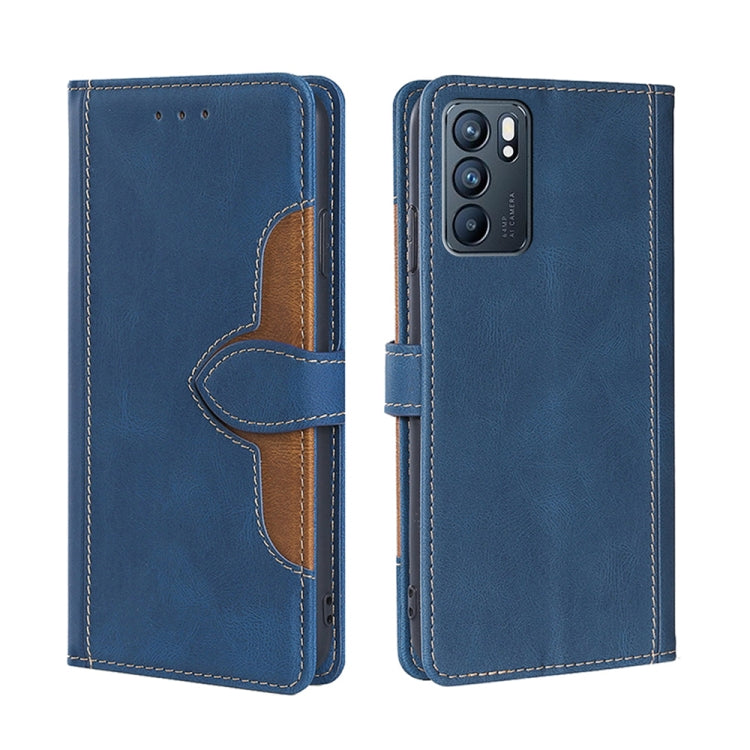 Skin Feel Straw Hat Magnetic Buckle Leather Phone Case, For OPPO Reno3 5G JP Version, For OPPO A16, For OPPO A53 / A32 / A33 / A53s 2020, For OPPO A55 5G, For OPPO A55s 5G, For OPPO A94 5G / F19 Pro+ / Reno 5Z, For OPPO F19 Pro / A94 4G / Reno5 F      ...