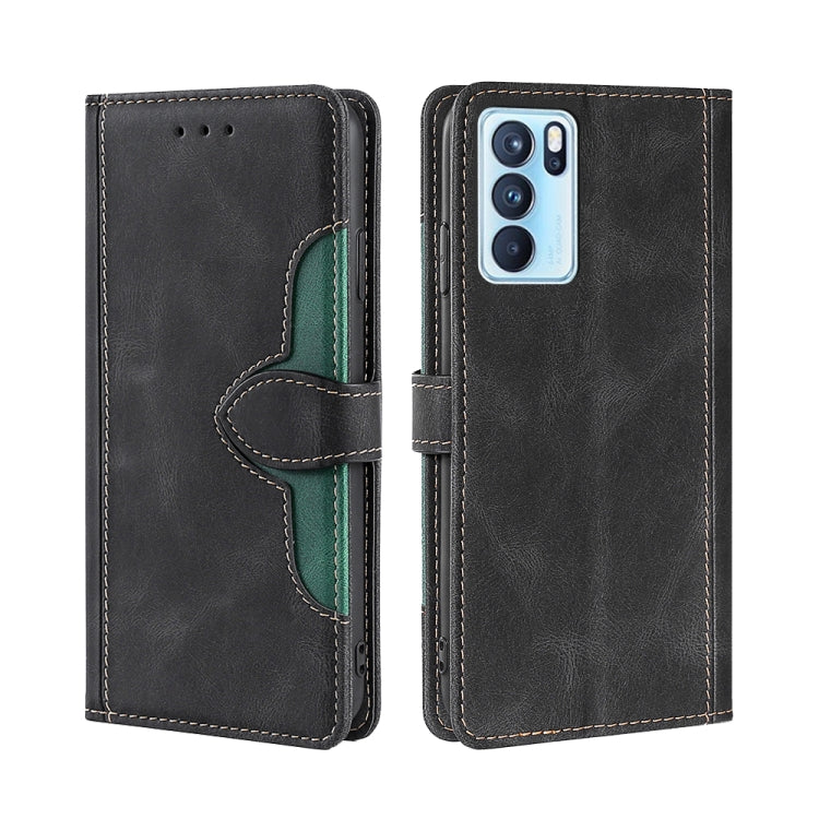 Skin Feel Straw Hat Magnetic Buckle Leather Phone Case, For OPPO Reno3 5G JP Version, For OPPO A16, For OPPO A53 / A32 / A33 / A53s 2020, For OPPO A55 5G, For OPPO A55s 5G, For OPPO A94 5G / F19 Pro+ / Reno 5Z, For OPPO F19 Pro / A94 4G / Reno5 F      ...