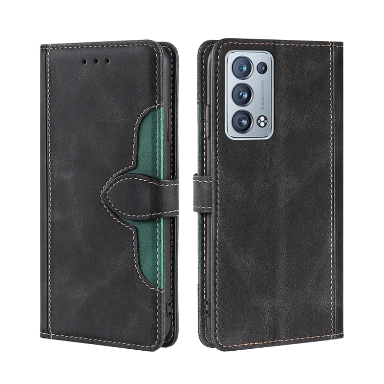 Skin Feel Straw Hat Magnetic Buckle Leather Phone Case, For OPPO Reno3 5G JP Version, For OPPO A16, For OPPO A53 / A32 / A33 / A53s 2020, For OPPO A55 5G, For OPPO A55s 5G, For OPPO A94 5G / F19 Pro+ / Reno 5Z, For OPPO F19 Pro / A94 4G / Reno5 F      ...