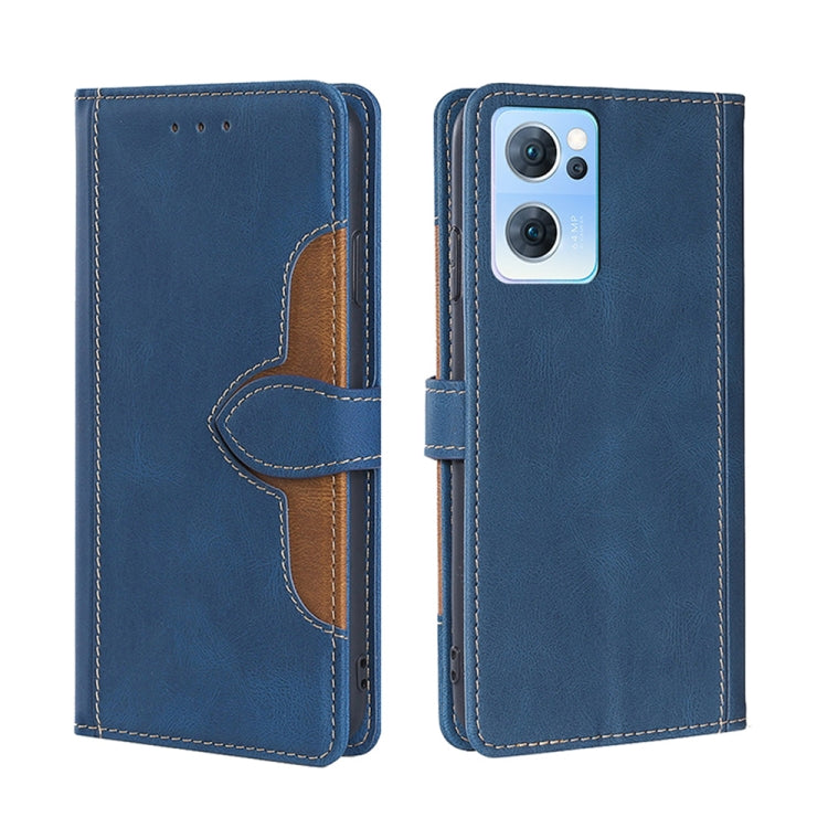 Skin Feel Straw Hat Magnetic Buckle Leather Phone Case, For OPPO Reno3 5G JP Version, For OPPO A16, For OPPO A53 / A32 / A33 / A53s 2020, For OPPO A55 5G, For OPPO A55s 5G, For OPPO A94 5G / F19 Pro+ / Reno 5Z, For OPPO F19 Pro / A94 4G / Reno5 F      ...