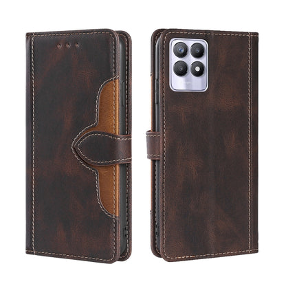 Skin Feel Straw Hat Magnetic Buckle Leather Phone Case, For OPPO Reno3 5G JP Version, For OPPO A16, For OPPO A53 / A32 / A33 / A53s 2020, For OPPO A55 5G, For OPPO A55s 5G, For OPPO A94 5G / F19 Pro+ / Reno 5Z, For OPPO F19 Pro / A94 4G / Reno5 F      ...