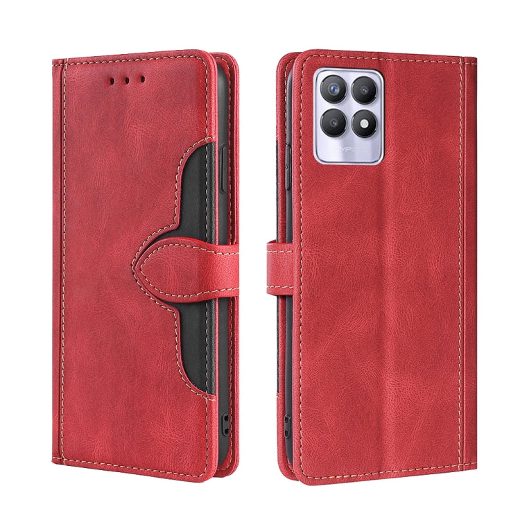 Skin Feel Straw Hat Magnetic Buckle Leather Phone Case, For OPPO Reno3 5G JP Version, For OPPO A16, For OPPO A53 / A32 / A33 / A53s 2020, For OPPO A55 5G, For OPPO A55s 5G, For OPPO A94 5G / F19 Pro+ / Reno 5Z, For OPPO F19 Pro / A94 4G / Reno5 F      ...