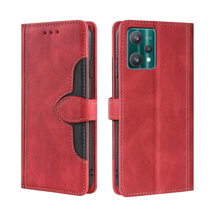 Skin Feel Straw Hat Magnetic Buckle Leather Phone Case, For OPPO Reno3 5G JP Version, For OPPO A16, For OPPO A53 / A32 / A33 / A53s 2020, For OPPO A55 5G, For OPPO A55s 5G, For OPPO A94 5G / F19 Pro+ / Reno 5Z, For OPPO F19 Pro / A94 4G / Reno5 F      ...