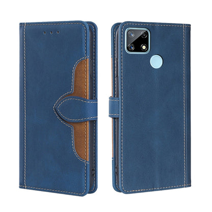 Skin Feel Straw Hat Magnetic Buckle Leather Phone Case, For OPPO Realme C12 / Narzo 20, For OPPO Realme C20, For OPPO Realme C21, For OPPO Realme C21Y, For OPPO Realme GT Neo2 5G, For OPPO Realme GT Master / Q3 Pro, For OPPO Realme GT / Q3 Pro 5G      ...