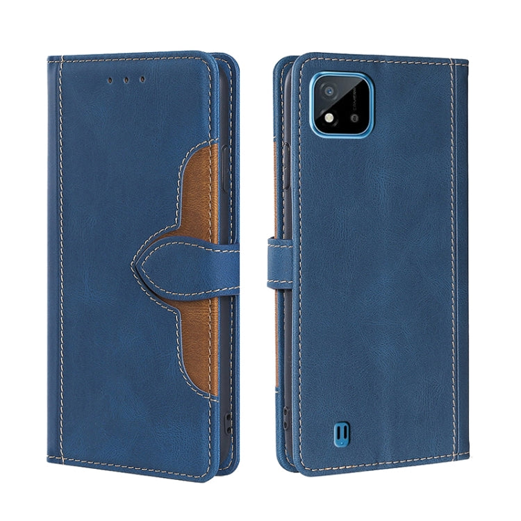 Skin Feel Straw Hat Magnetic Buckle Leather Phone Case, For OPPO Realme C12 / Narzo 20, For OPPO Realme C20, For OPPO Realme C21, For OPPO Realme C21Y, For OPPO Realme GT Neo2 5G, For OPPO Realme GT Master / Q3 Pro, For OPPO Realme GT / Q3 Pro 5G      ...
