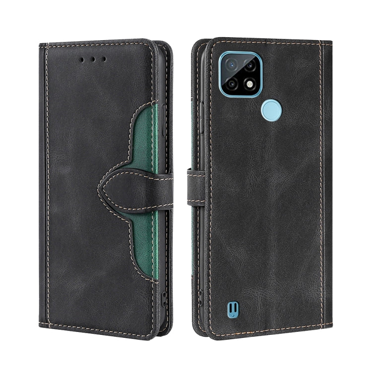 Skin Feel Straw Hat Magnetic Buckle Leather Phone Case, For OPPO Realme C12 / Narzo 20, For OPPO Realme C20, For OPPO Realme C21, For OPPO Realme C21Y, For OPPO Realme GT Neo2 5G, For OPPO Realme GT Master / Q3 Pro, For OPPO Realme GT / Q3 Pro 5G      ...