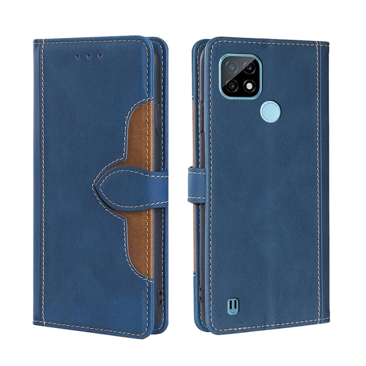 Skin Feel Straw Hat Magnetic Buckle Leather Phone Case, For OPPO Realme C12 / Narzo 20, For OPPO Realme C20, For OPPO Realme C21, For OPPO Realme C21Y, For OPPO Realme GT Neo2 5G, For OPPO Realme GT Master / Q3 Pro, For OPPO Realme GT / Q3 Pro 5G      ...