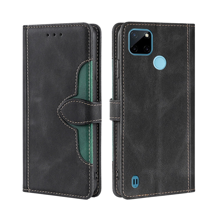 Skin Feel Straw Hat Magnetic Buckle Leather Phone Case, For OPPO Realme C12 / Narzo 20, For OPPO Realme C20, For OPPO Realme C21, For OPPO Realme C21Y, For OPPO Realme GT Neo2 5G, For OPPO Realme GT Master / Q3 Pro, For OPPO Realme GT / Q3 Pro 5G      ...