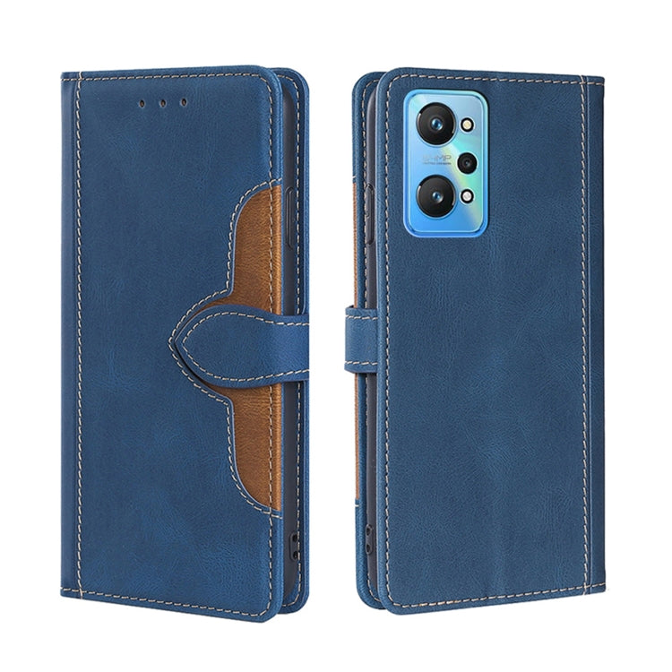 Skin Feel Straw Hat Magnetic Buckle Leather Phone Case, For OPPO Realme C12 / Narzo 20, For OPPO Realme C20, For OPPO Realme C21, For OPPO Realme C21Y, For OPPO Realme GT Neo2 5G, For OPPO Realme GT Master / Q3 Pro, For OPPO Realme GT / Q3 Pro 5G      ...