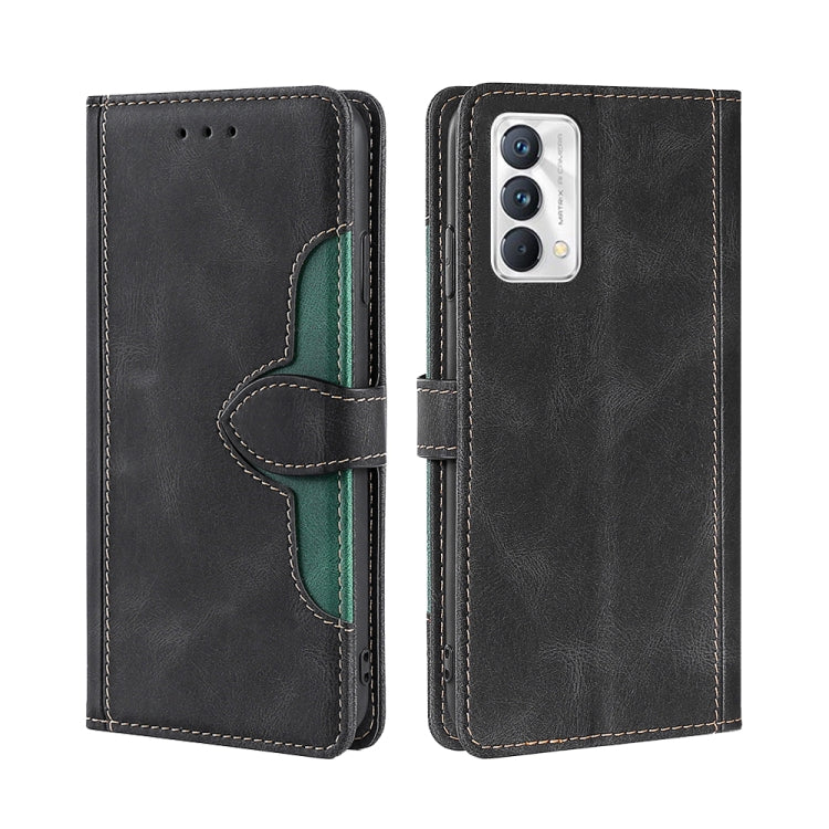 Skin Feel Straw Hat Magnetic Buckle Leather Phone Case, For OPPO Realme C12 / Narzo 20, For OPPO Realme C20, For OPPO Realme C21, For OPPO Realme C21Y, For OPPO Realme GT Neo2 5G, For OPPO Realme GT Master / Q3 Pro, For OPPO Realme GT / Q3 Pro 5G      ...